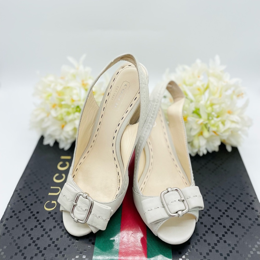 Coach Ciara soft leather wedge